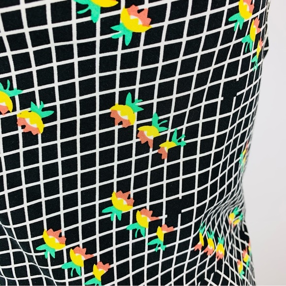 Anthropologie A Rose Has No Teeth Windowpane Floral Dress Small - Picture 4 of 15